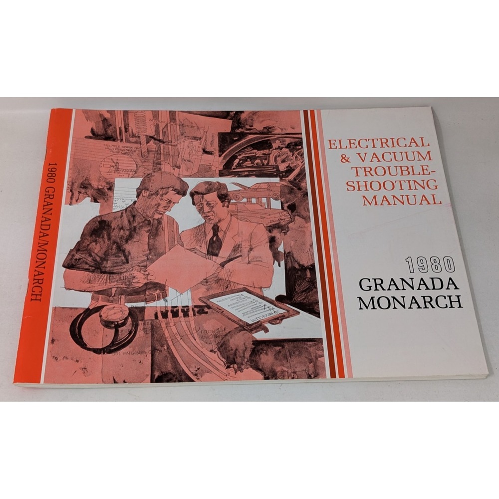 1980 FORD Granada Monarch Electrical & Vacuum Troubleshooting Manual